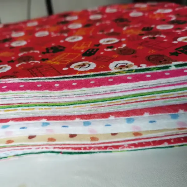High Quantity Printed Non-woven Fabric DIY Craft Polyester Needle Punched Printed Felt for School Kids - Image 6