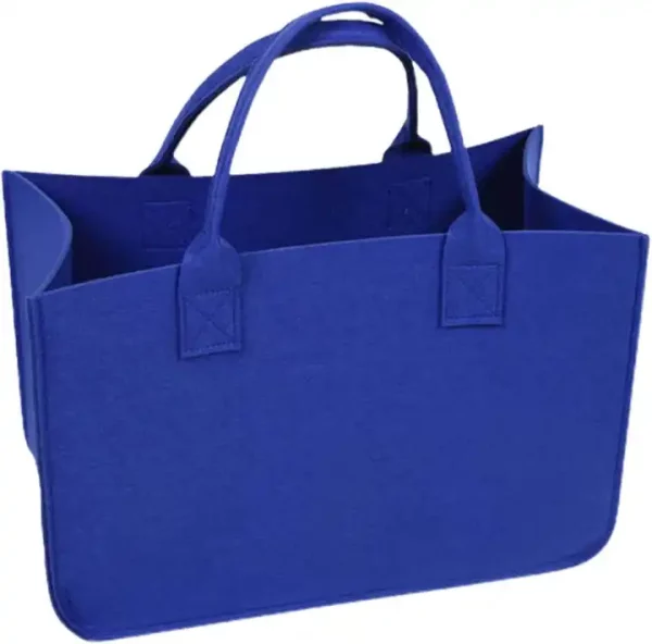 Hot sale felt bag custom felted fabrics tote bag eco friendly shopping bag - Image 5