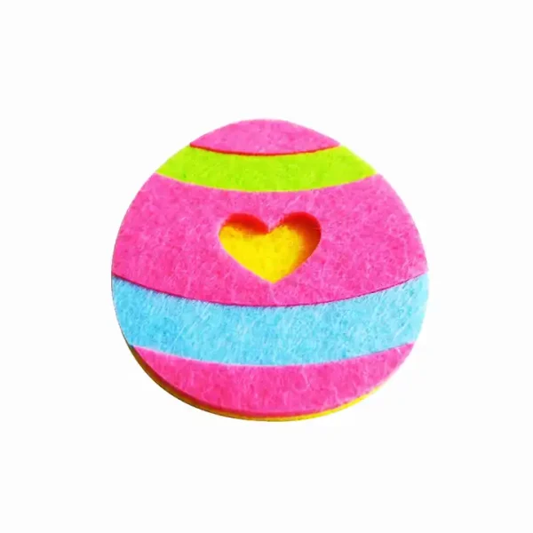 Halloween Felt Egg Color Felt Cloth Cartoon Door Hanging Window Pendant Easter Felt Egg - Image 3