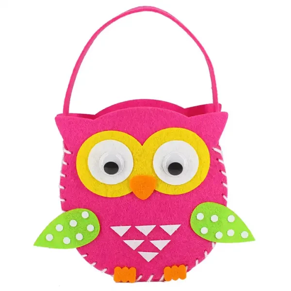 Non-woven Fabric Handbag Children's handmade DIY Hand Sewing Non-woven Bags - Image 2