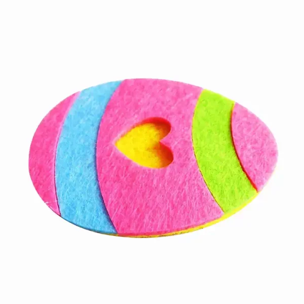 Halloween Felt Egg Color Felt Cloth Cartoon Door Hanging Window Pendant Easter Felt Egg - Image 4