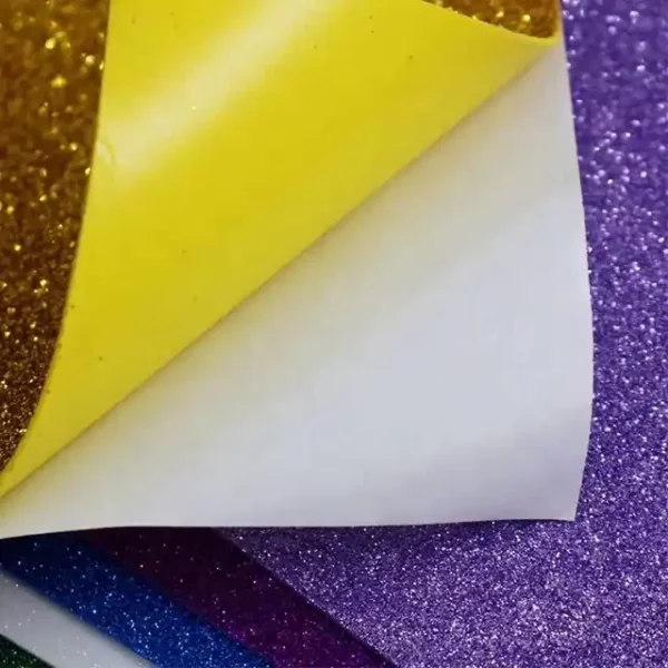Raco factory price EVA goma self adhesive eva foam sheet sticker glitter foam sheet foamiran - Image 5