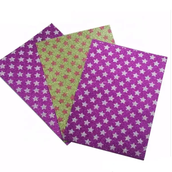 Raco hot sale craft glitter eva foam sheets/ arts foam guilter paper