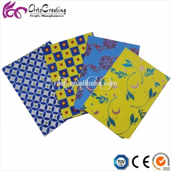 Raco hot sale craft glitter eva foam sheets/ arts foam guilter paper - Image 2