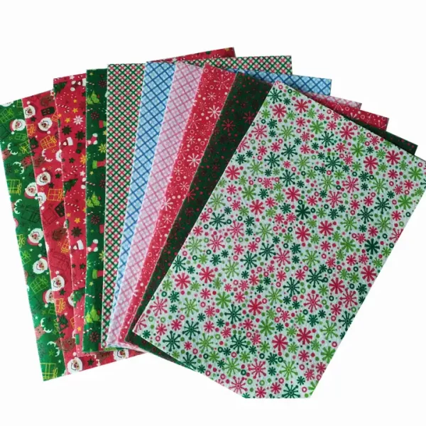 High Quantity Printed Non-woven Fabric DIY Craft Polyester Needle Punched Printed Felt for School Kids - Image 3