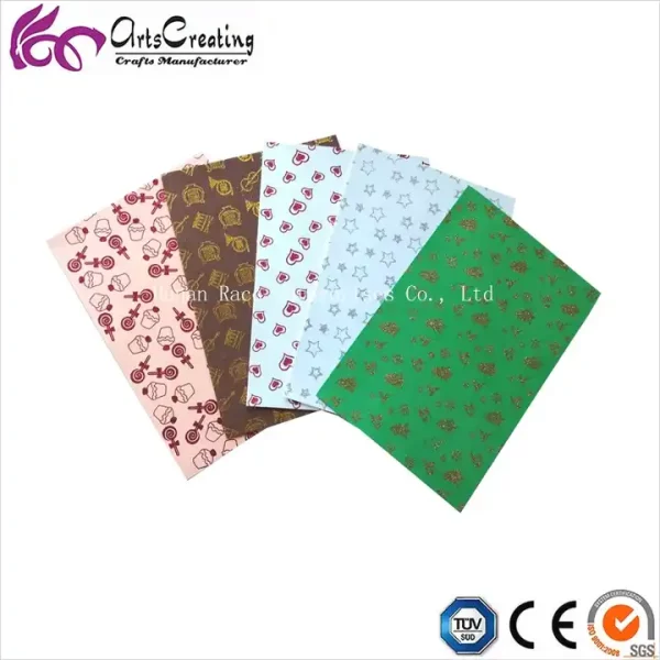 Raco Attractive Glitter EVA Foam Sheets Artwork DIY paper For Children A4 - Image 6