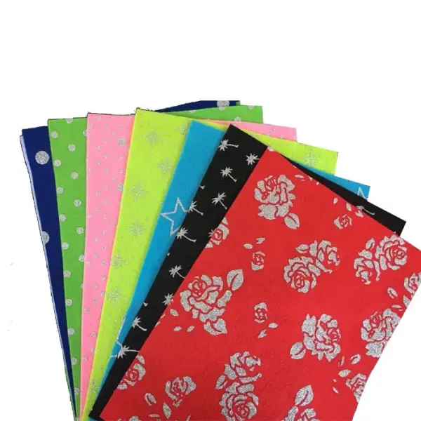 Raco Printed colorful Felt Fabric with good quality and best price for Kid's DIY