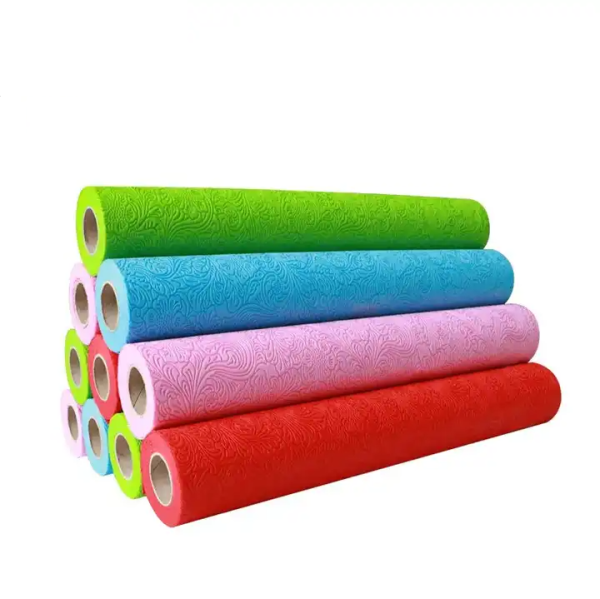 Printed Non Woven Flower Bouquet Wrapping Paper Rolls Non woven Fabric Paper For Flower Wrapping