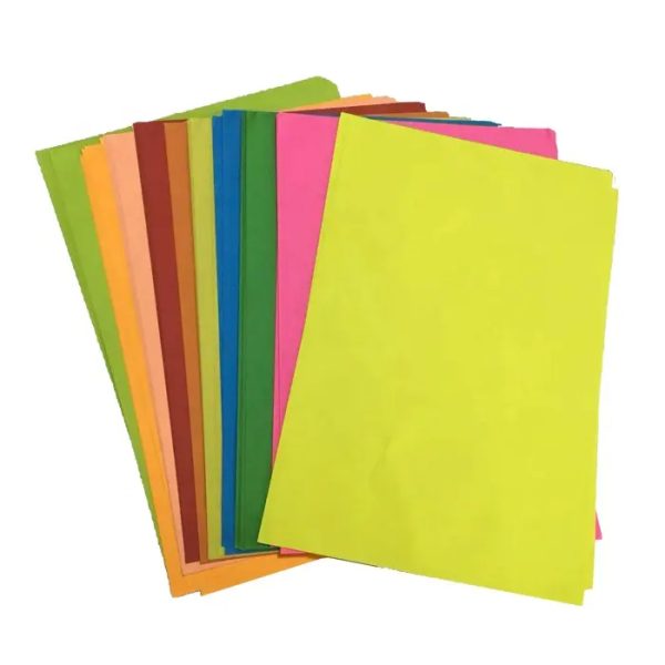 Raco a4 size neon color paper &cardboard paper for kid's diy - Image 2