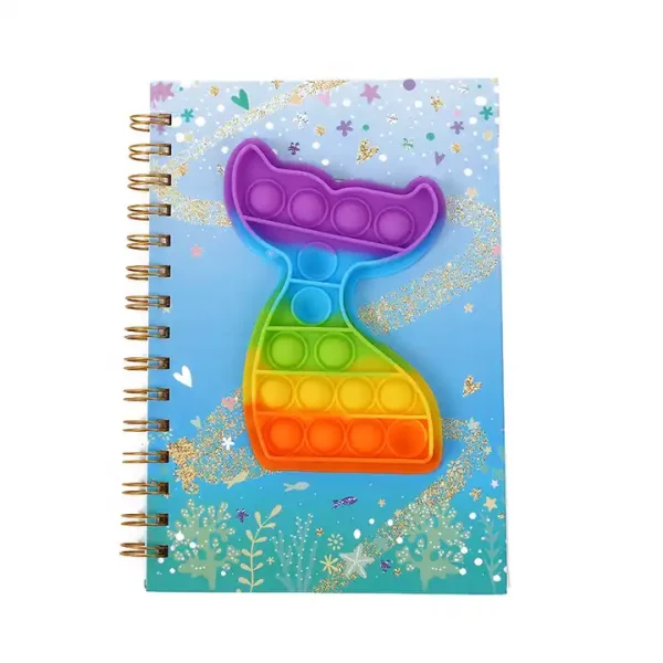 Custom Notebooks Bulk Print Hardcover Spiral Bound Notebook Cartoon Decompression School Notebooks