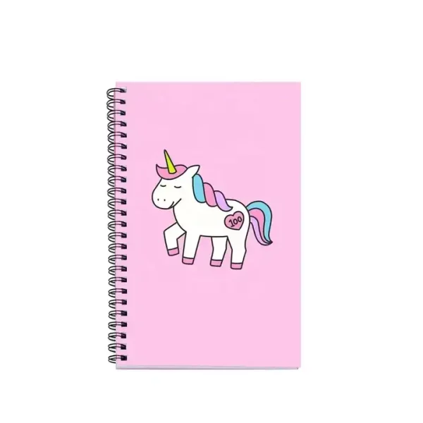 Custom Printing 2023 Pink Hardcover A5 Daily Weekly Monthly Organizer Diary Journal Agenda Planner Spiral Notebook