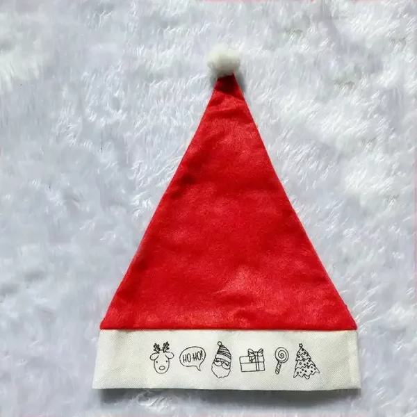 New Year Santa Hat Good Quality Christmas Hat for Adults Children - Image 5
