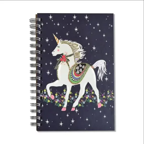 Custom Printing 2023 Pink Hardcover A5 Daily Weekly Monthly Organizer Diary Journal Agenda Planner Spiral Notebook - Image 3