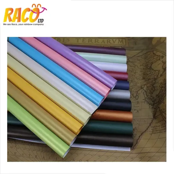 Eco-friendly Specialty Wrapping Paper Pearlized Paper