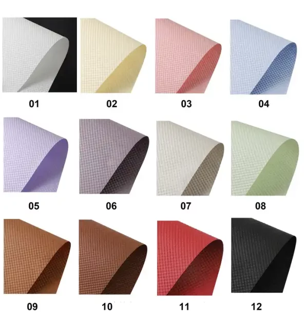Floral gifts flower wrapping paper three-dimensional embossed cowhide wrapping paper factory wholesale - Image 7