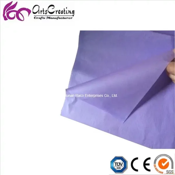 Custom Printed Logo Gift Tissue Paper High Quality product plain tissue paper/flower clothing wrapping tissue paper 14g 17g 25g - Image 5