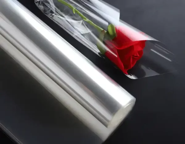 Waterproof Flower Gift Wrapping Paper Clear Cellophane Wrapping Roll Paper - Image 5