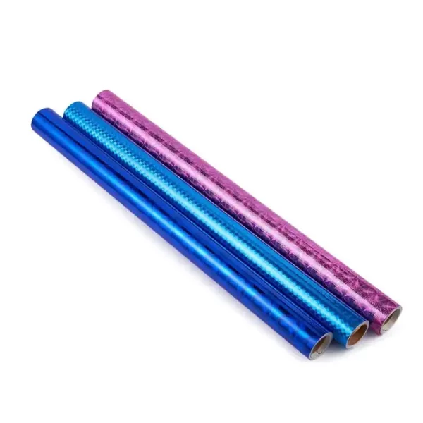 Raco high Quality Holographic Gift Wrapping Paper Multicolor Multi Design Pattern Gift Flower Packaging 50CM*70CM customized