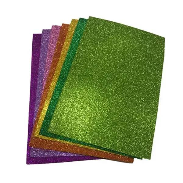 Raco High Quality Glitter Eva Sheets Glitter eva foam sheet shinny craft eva foam for DIY handmade crafts - Image 2