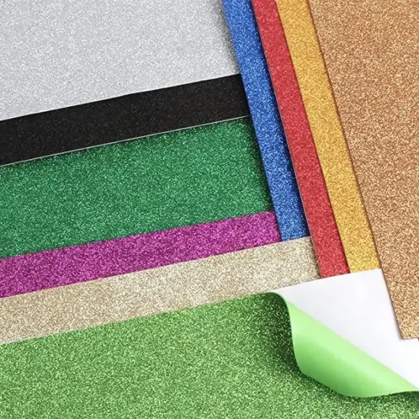 Wholesales Eco-friendly Goma EVA foam sheet 2mm Color adhesive EVA Glitter foami EVA Foam sheet for craft - Image 4