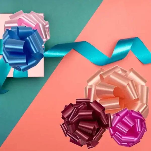 Ribbon Confetti Bow Fancy Flower Bow Fountain Bow Free Sample Vitenam Wholesale Wired Christmas Star Gift Custom Metallic Item - Image 6