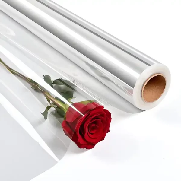 Raco Hot sale BOPP transparent film flower gift wrapping paper
