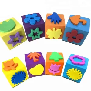 Raco DIY cartoon EVA rubber stamps for kids