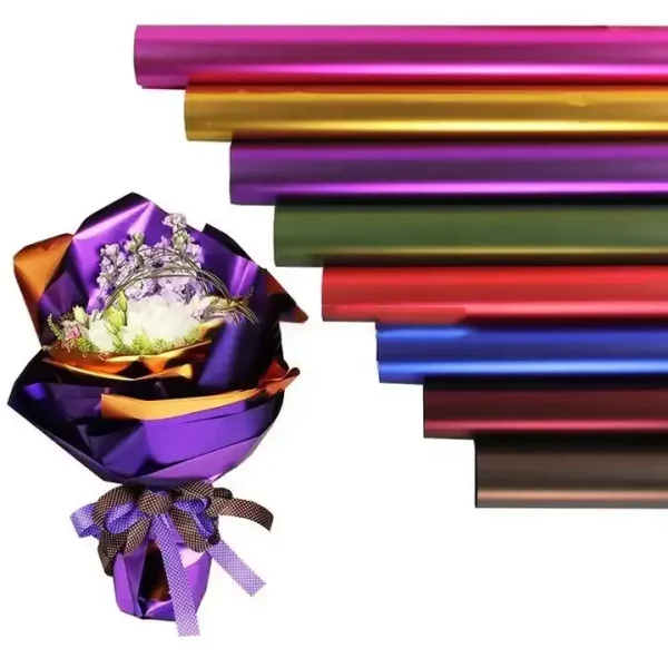 Excellent material stock platinum fresh flower paper wrapping sheets - Image 2