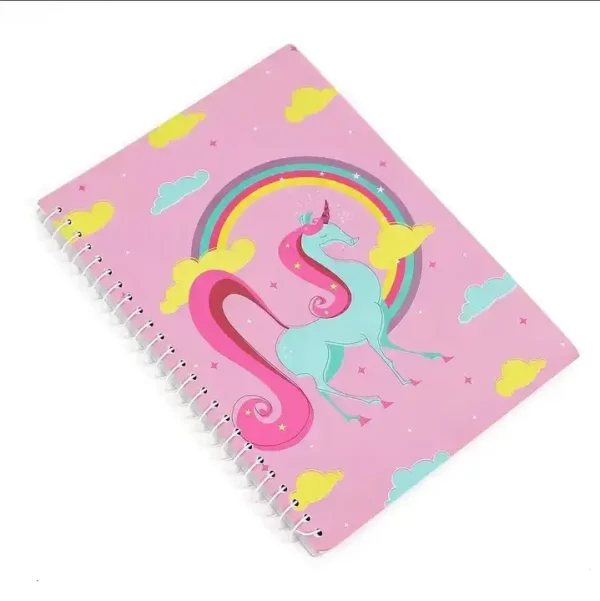 Custom Printing 2023 Pink Hardcover A5 Daily Weekly Monthly Organizer Diary Journal Agenda Planner Spiral Notebook - Image 4