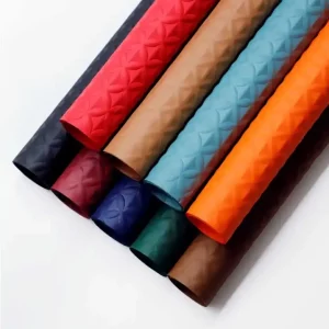 Design a new four-leaf clover printed fresh-keeping paper with flower pattern embossing flower wrapping paper