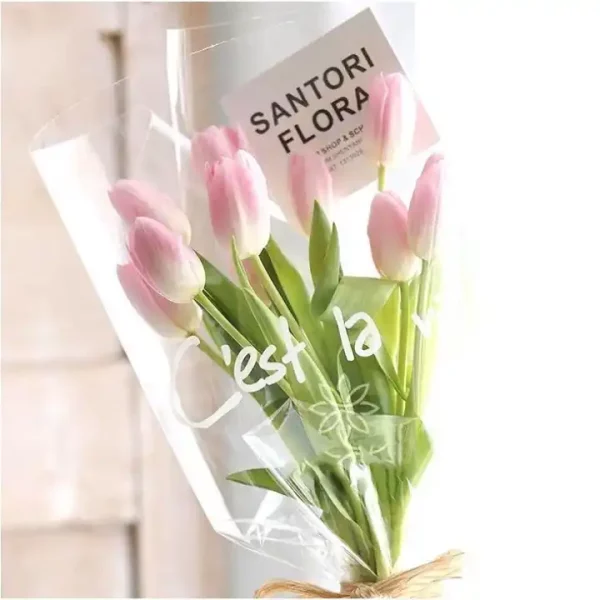 Flower Wrapping Paper Packaging Film Wrapping Paper Sheet Cellophane Flower Wrap - Image 2