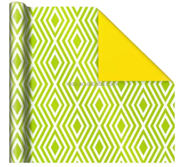 Factory price fashionable custom printed custom gift wrapping paper roll - Image 4