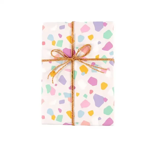 Raco new heart pattern Valentine's Day birthday gift packaging Holiday Gifts diy Wrapping paper book wrapper