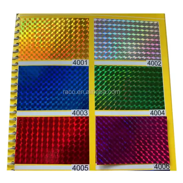 Factory Sale A4 size Holographic wrapping paper for Gift packing / holographic paper, gift packing paper with beautiful pattern - Image 3