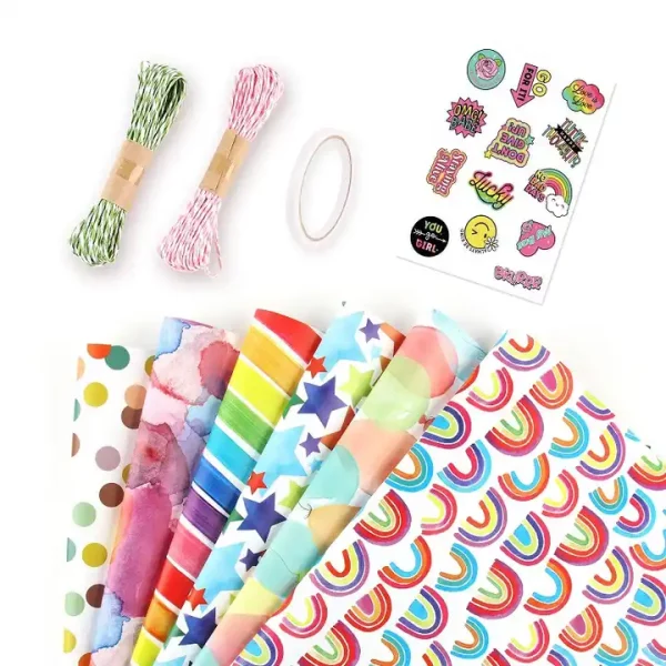 Raco Hot Sale Wrapping Paper Thicken Wrapping Paper Custom Carton Christmas Gift Wrapping Paper - Image 4