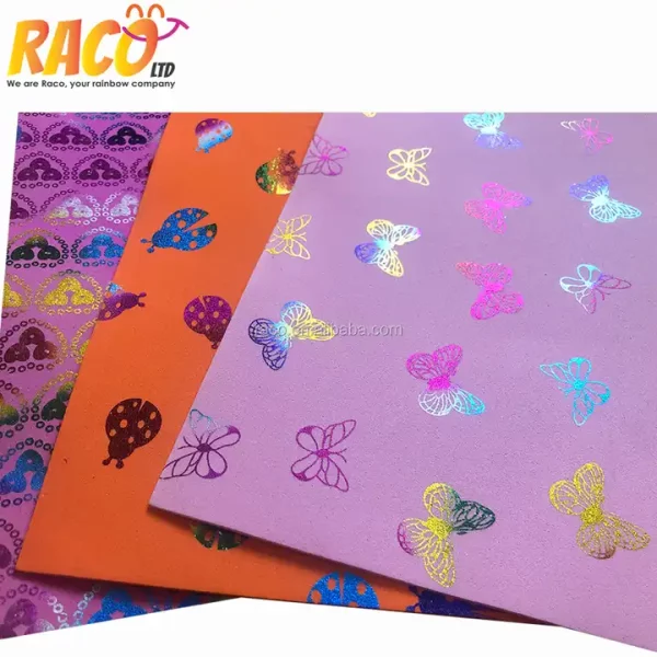 New Wholesale A4/A5 size printing color EVA glitter foam sheet 1.6 mm 1.8 mm 2.0 mm - Image 5