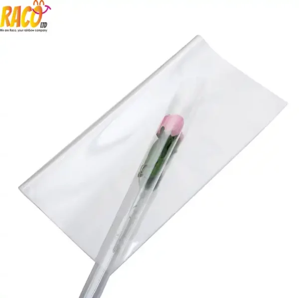 Waterproof Flower Gift Wrapping Paper Clear Cellophane Wrapping Roll Paper - Image 4