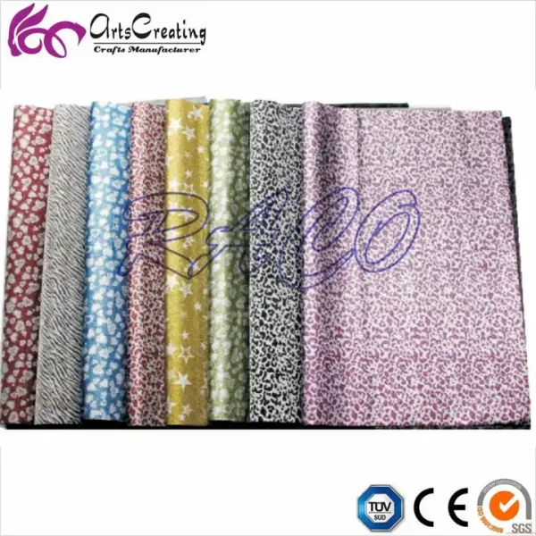 Factory sale Good price BOPP material Glitter Film Laminated Paper Rolls for Gift Wrapping DIY handmade 50*70 CM/70*100 CM - Image 2