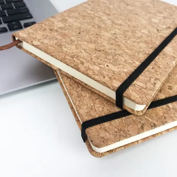 Eco Friendly Cork A5 Notebook Custom logo Company Corporate Promotional Gift - Image 5