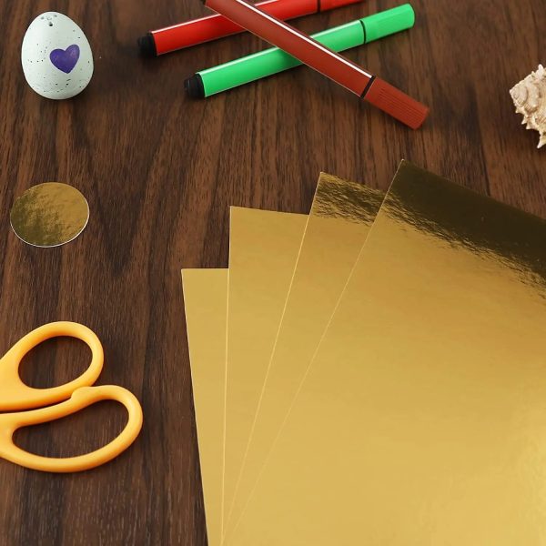 High Quantity Gold and Silver Metallized Cardstock Metallic Cardboard Paper - Image 5