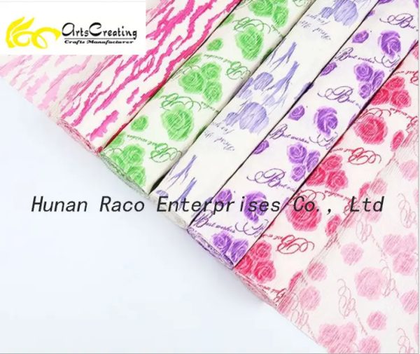 Colored Crepe Paper Roll Fadeless Crepe Paper For Crafting - Image 4