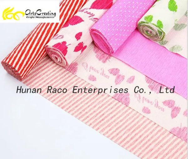 Colored Crepe Paper Roll Fadeless Crepe Paper For Crafting - Image 3