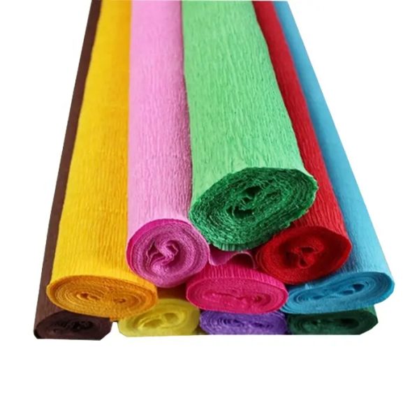 Raco color crepe paper crepe paper roll for Kids Crafts DIY paper - Image 5
