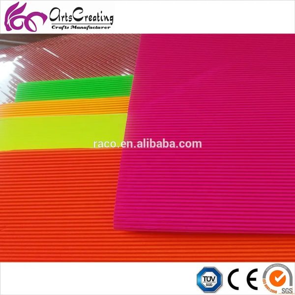 Raco colorful glitter fluorescent corrugated paper - Image 2