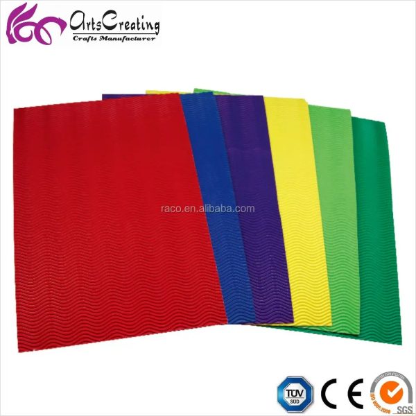 China factory colorful corrugate paper for DIY arts crafts - Image 4