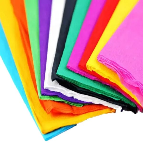 Raco color crepe paper crepe paper roll for Kids Crafts DIY paper - Image 2