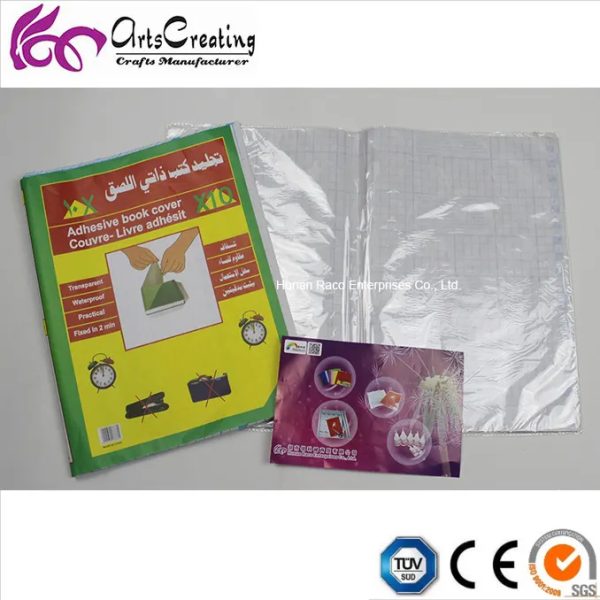 Transparent PVC adjustable clear book cover - Image 5