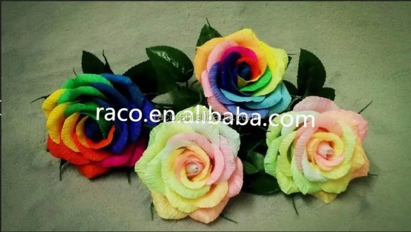 Colored Crepe Paper Roll Fadeless Crepe Paper For Crafting - Image 7