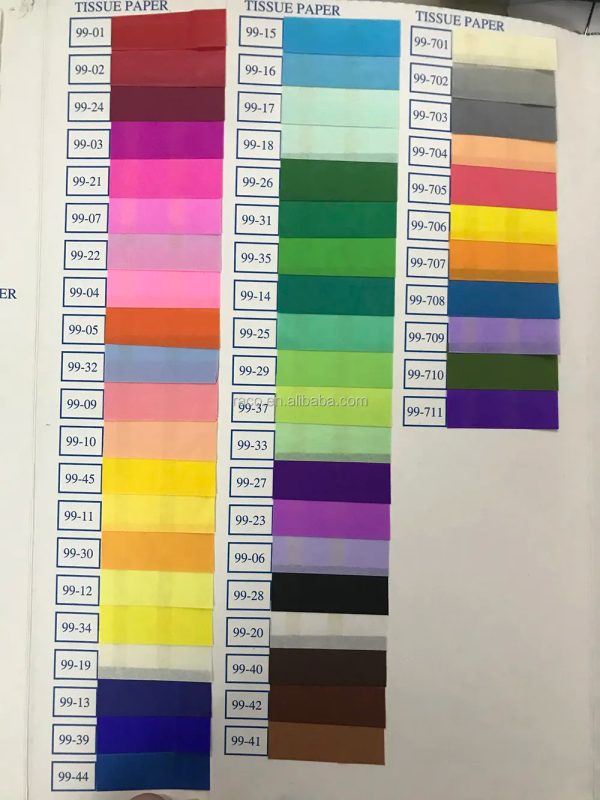 Colored Crepe Paper Roll Fadeless Crepe Paper For Crafting - Image 2