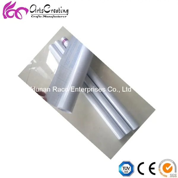 Raco super clear pvc film transparent contact paper clear PVC book cover packing by roll or sheet - Image 5